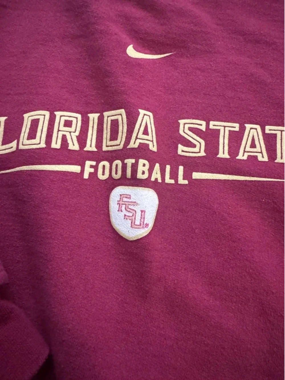 Youth unisex Florida State Nike crew neck sweatshirt size 6